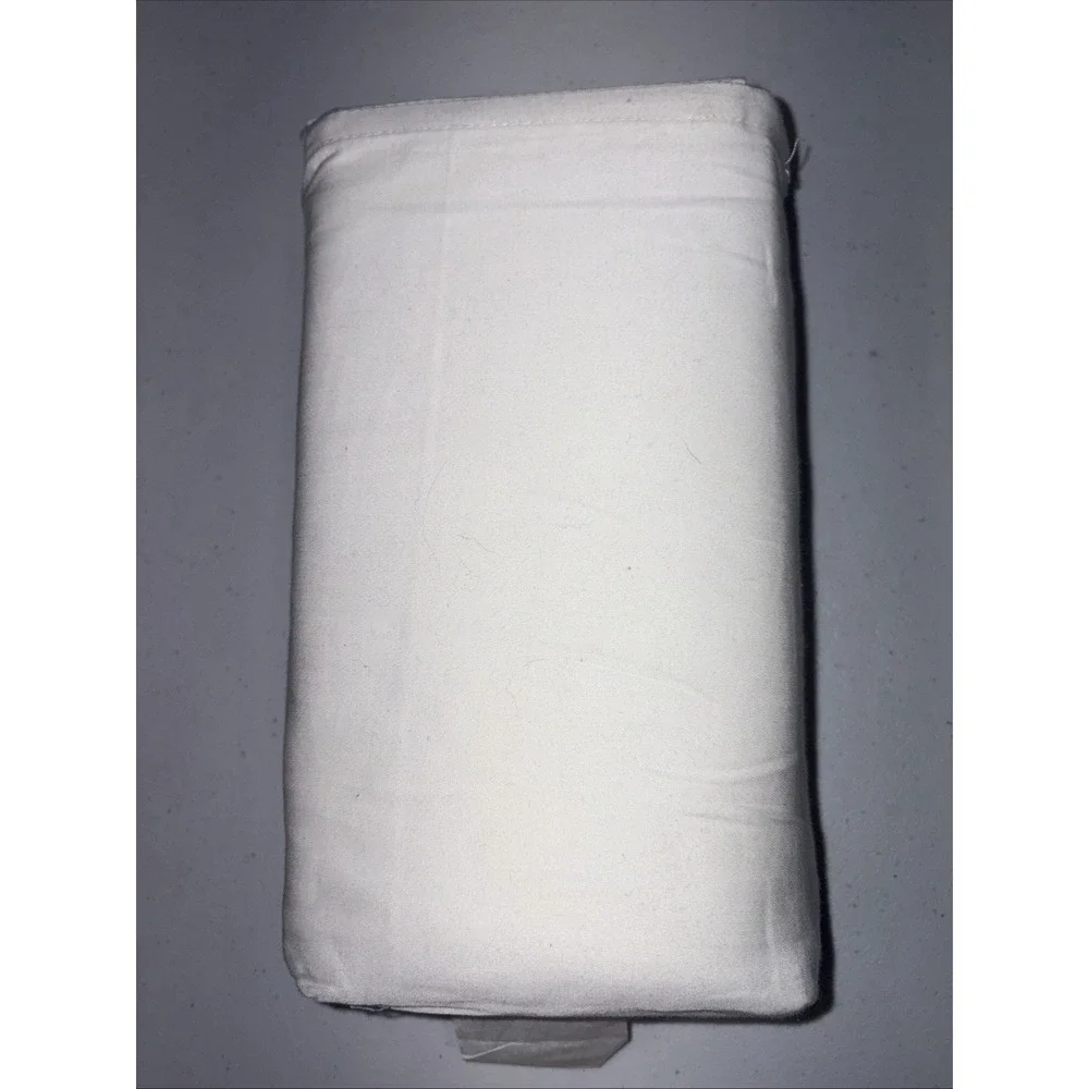 Threshold 400 Thread Count Performance Flat Sheet Twin White